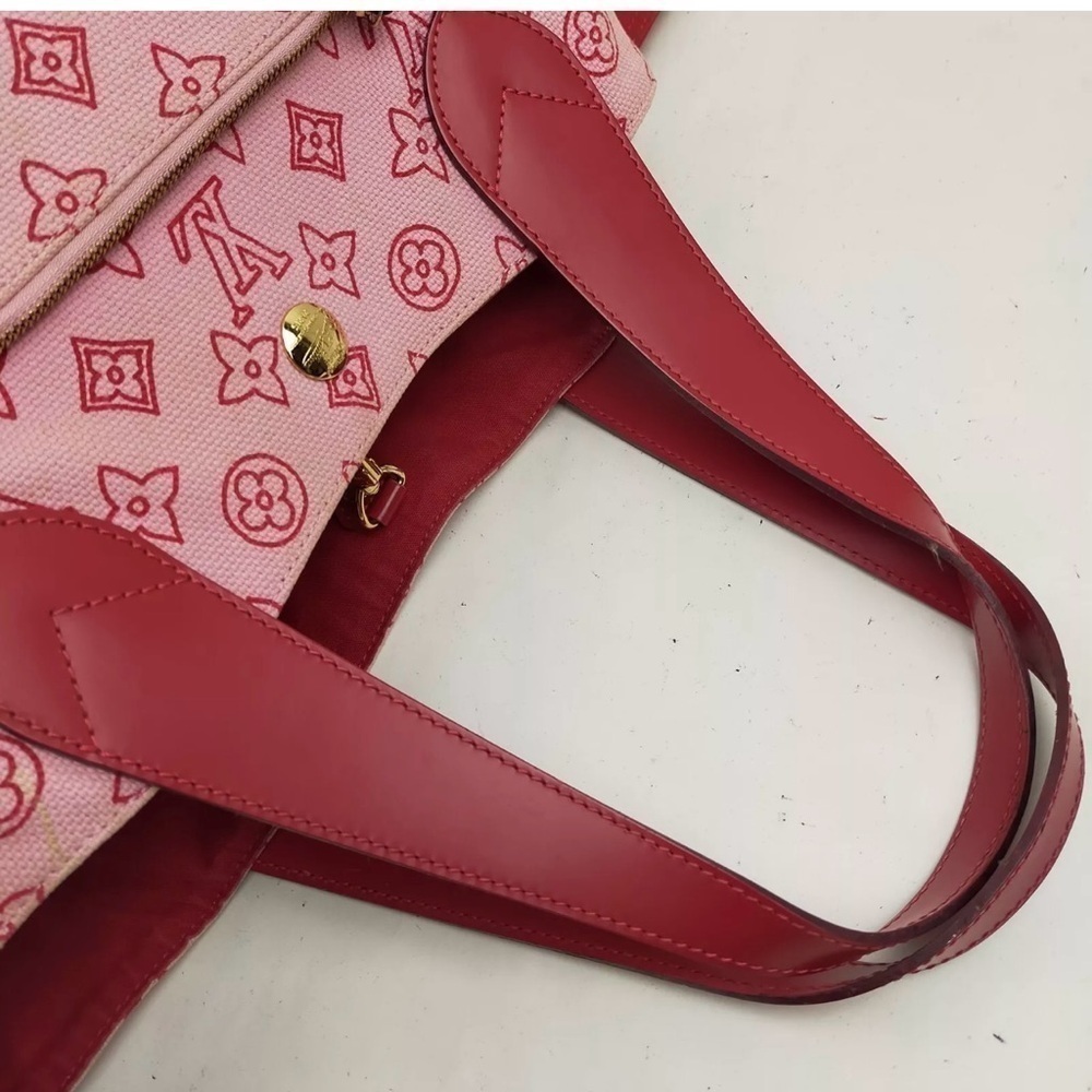 Louis Vuitton Cabas Ipanema GM Pink Beach Line tote, super cute! - Picture 5 of 9